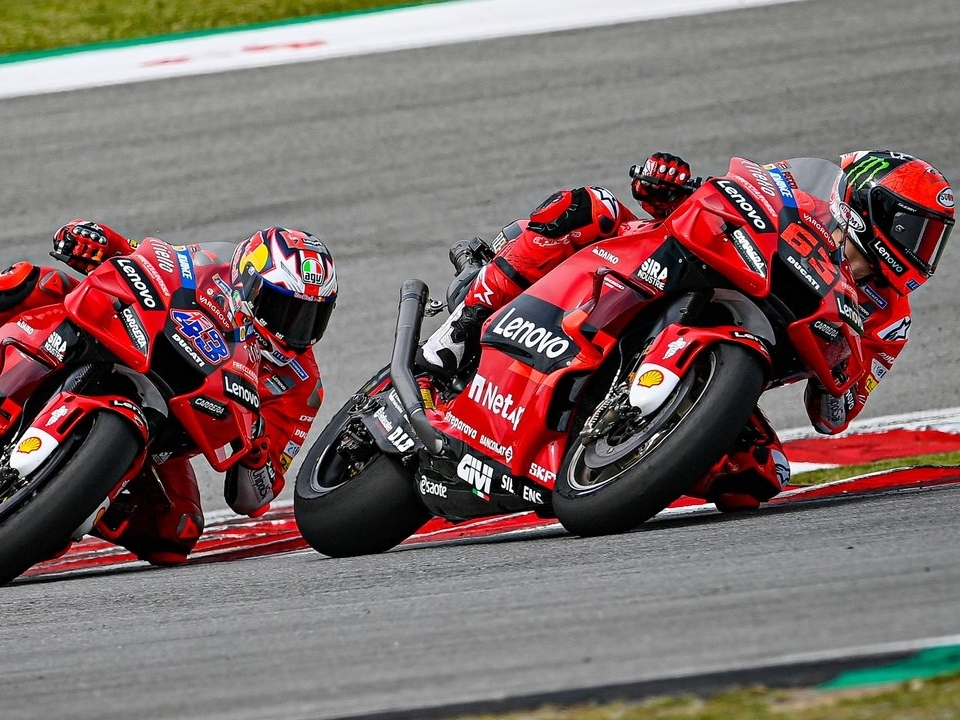 Jack Miller and Francesco Bagnaia