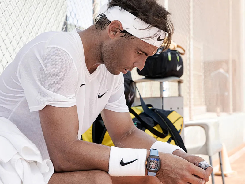 Rafael Nadal Wears Richard Mille For Australian Open 2022