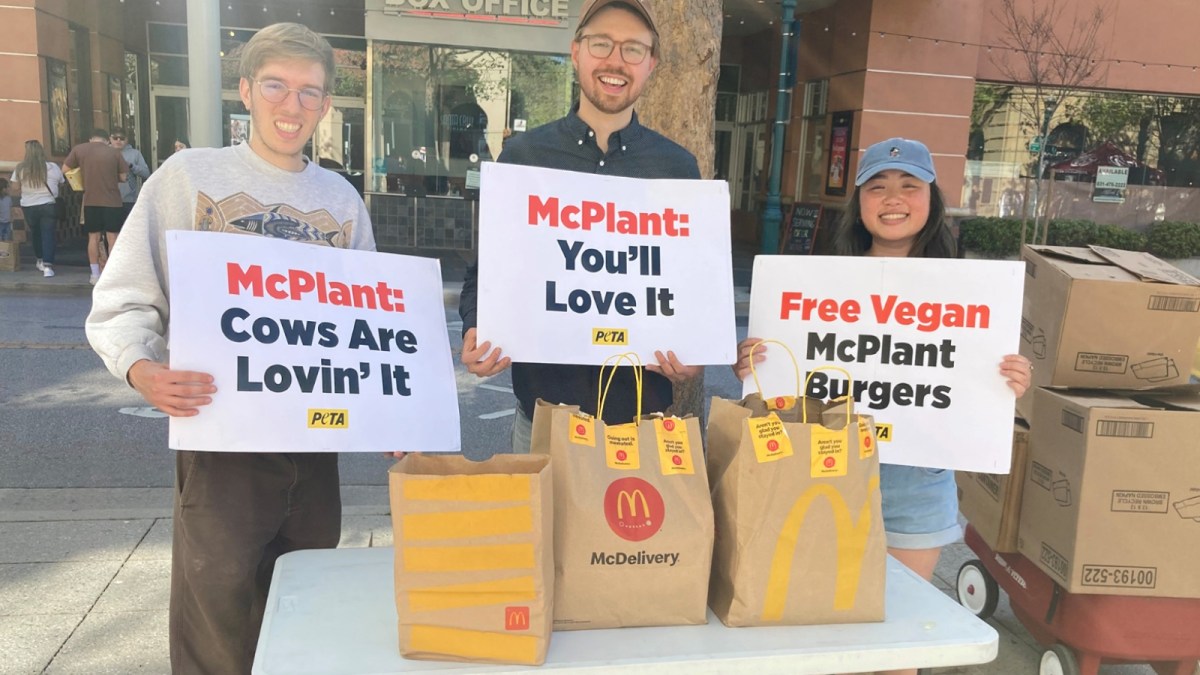 PETA teamed up with McDonald's