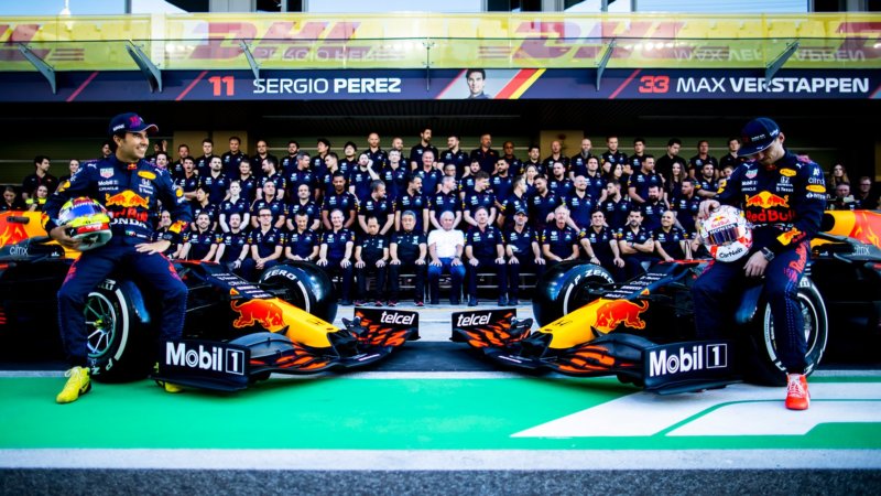 Sergio Perez Max Verstappen Red Bull Honda