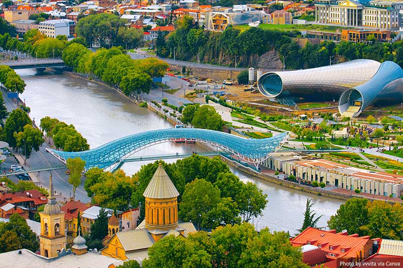 Bridge of Peace in Tbilisi