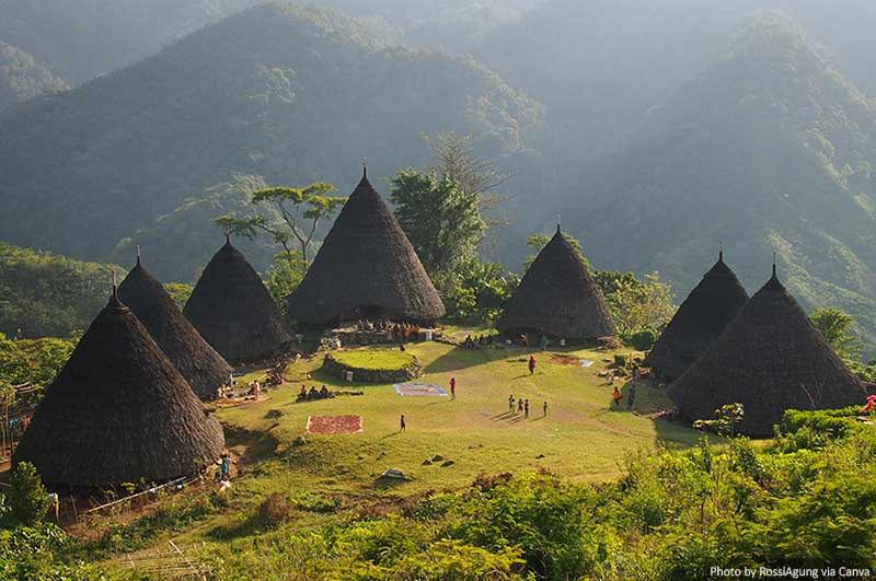 Wae Rebo Village in Flores Indonesia