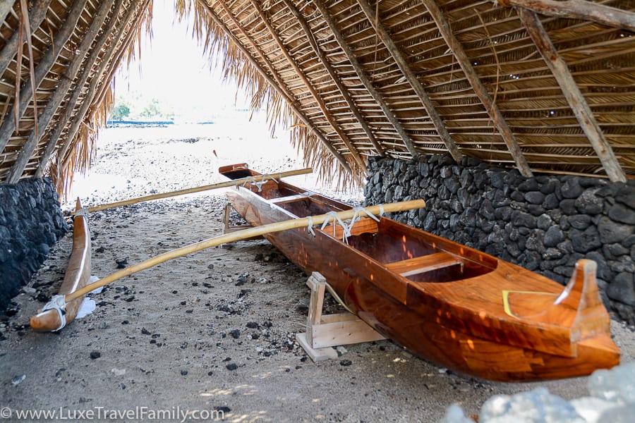 Spending Christmas in Hawaii outrigger canoe