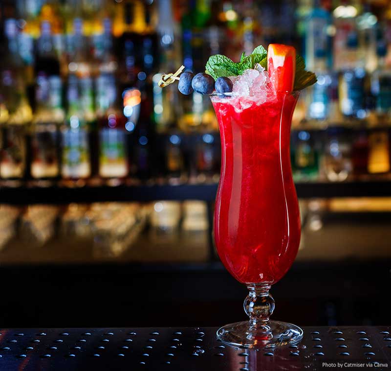 Singapore Sling cocktail