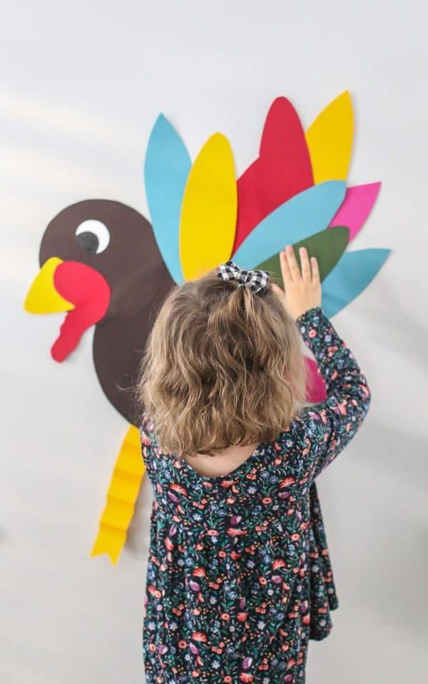 pin-the-tail-on-the-turkey-game-thanksgiving family games