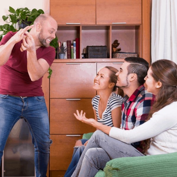 thanksgiving family games charades