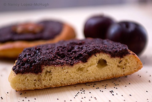 Czech Inspired Poppy Plum Tarts